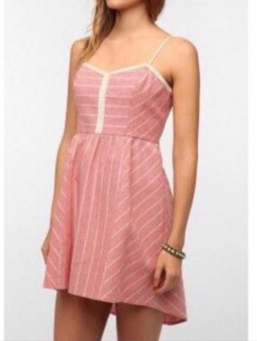 Urban Outfitters Cope Linen Mini Dress, Size Small